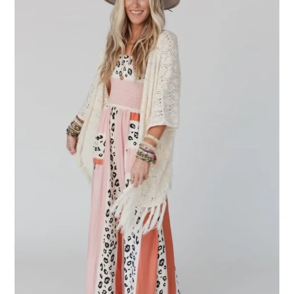 NWOT SERENDIPITY ANIMAL PRINT JUMPSUIT Size L - Picture 6 of 13